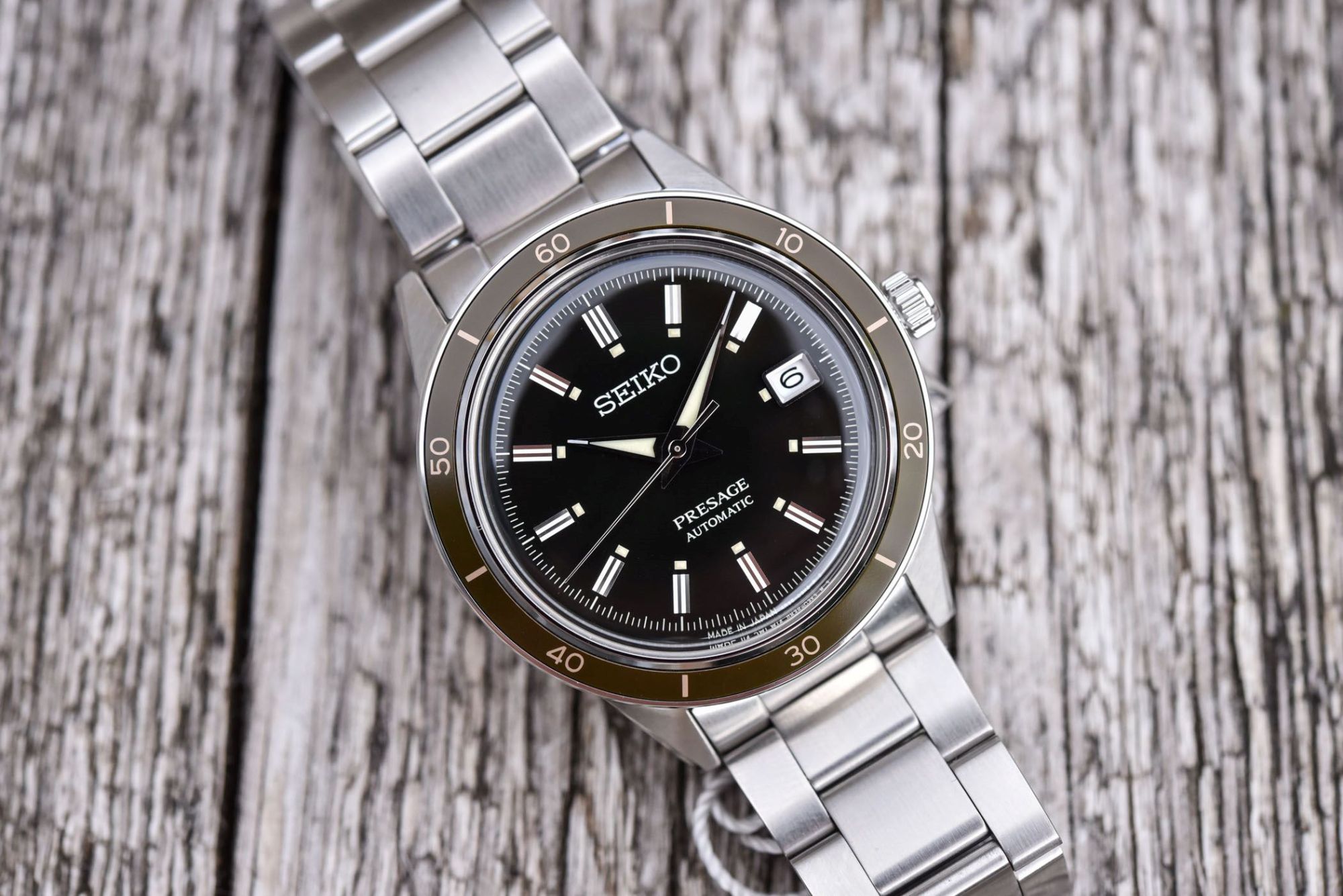 Seiko Presage 60s Style Automatic Stainless Steel Bracelet Srpg07j1,  Watches | StoryOfGold