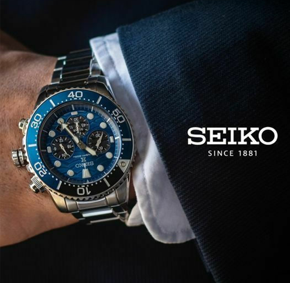 Seiko Prospex Save The Ocean Solar Chronograph Silver Stainless Steel  Bracelet Ssc741p1, Watches | StoryOfGold